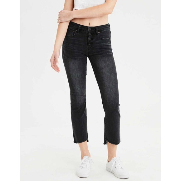 American Eagle Outfitters Denim - American Eagle Super Stretch Crop Flare Jeans